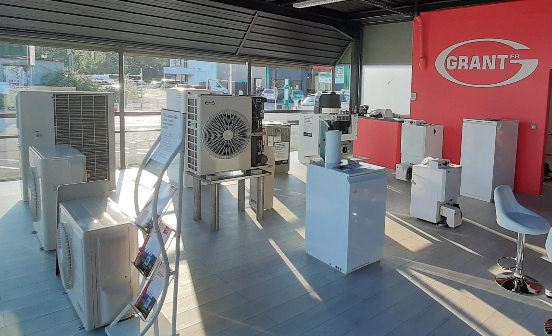 Grant France : Création du showroom, d'un laboratoire et d'un centre de formations à Chambéry.