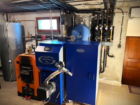 Chaudière à granulés en relève bois à Chambéry (Savoie) | Étude de cas 190 m²