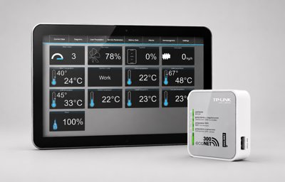 Module Econet – Connectivité et supervision à distance de la régulation